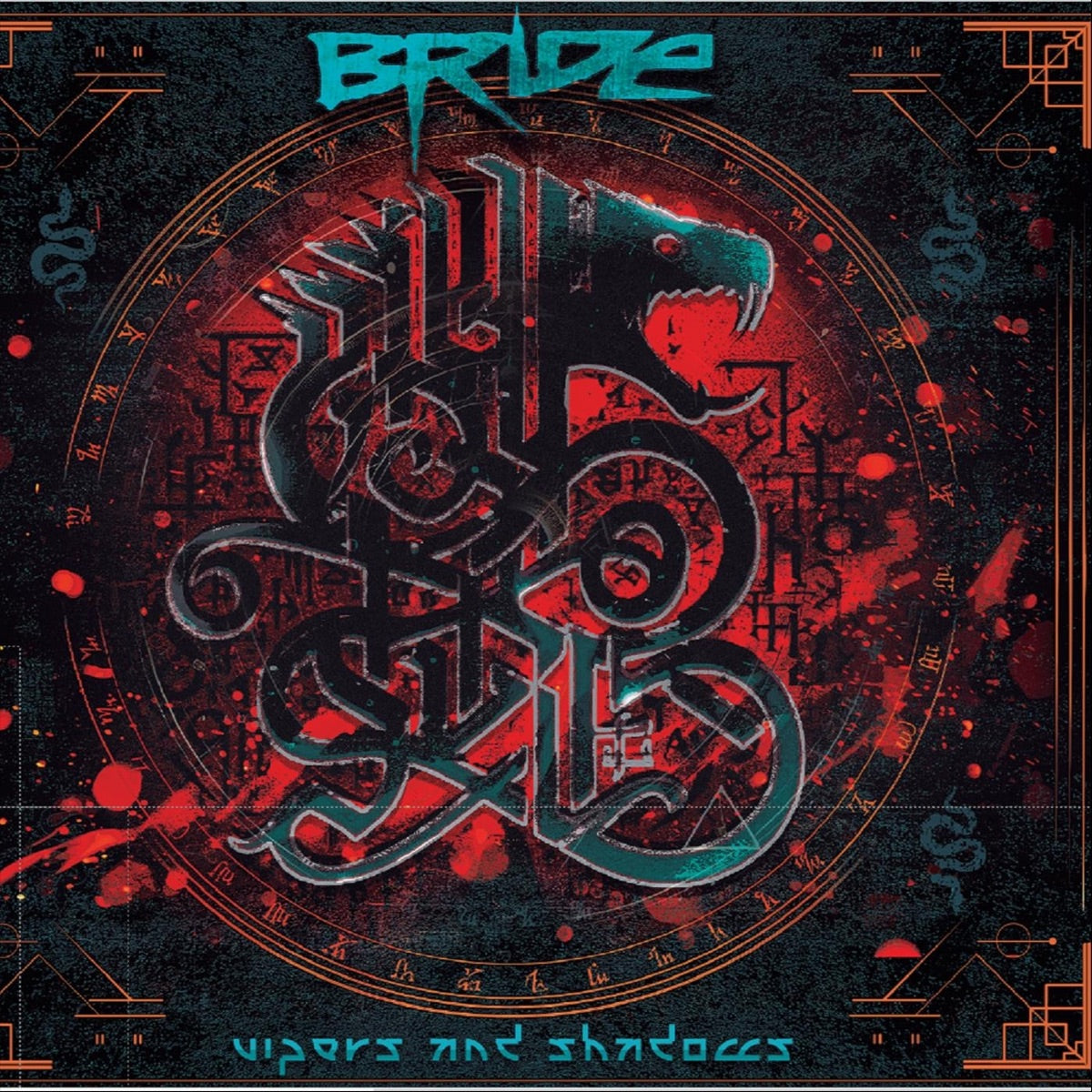 Bride — Vipers and Shadows, vinyl LP album cover