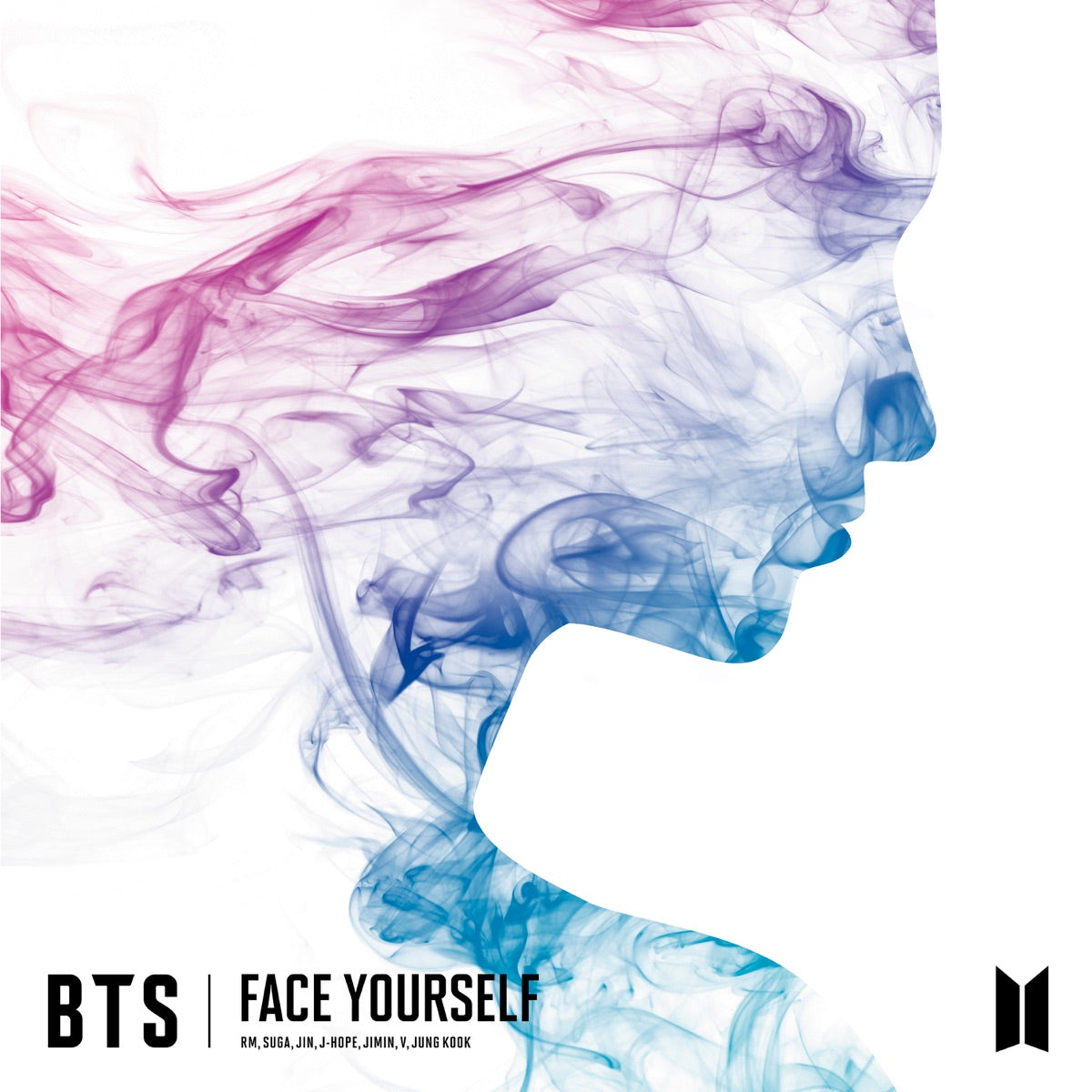 BTS — FACE YOURSELF, vinyl LP album cover