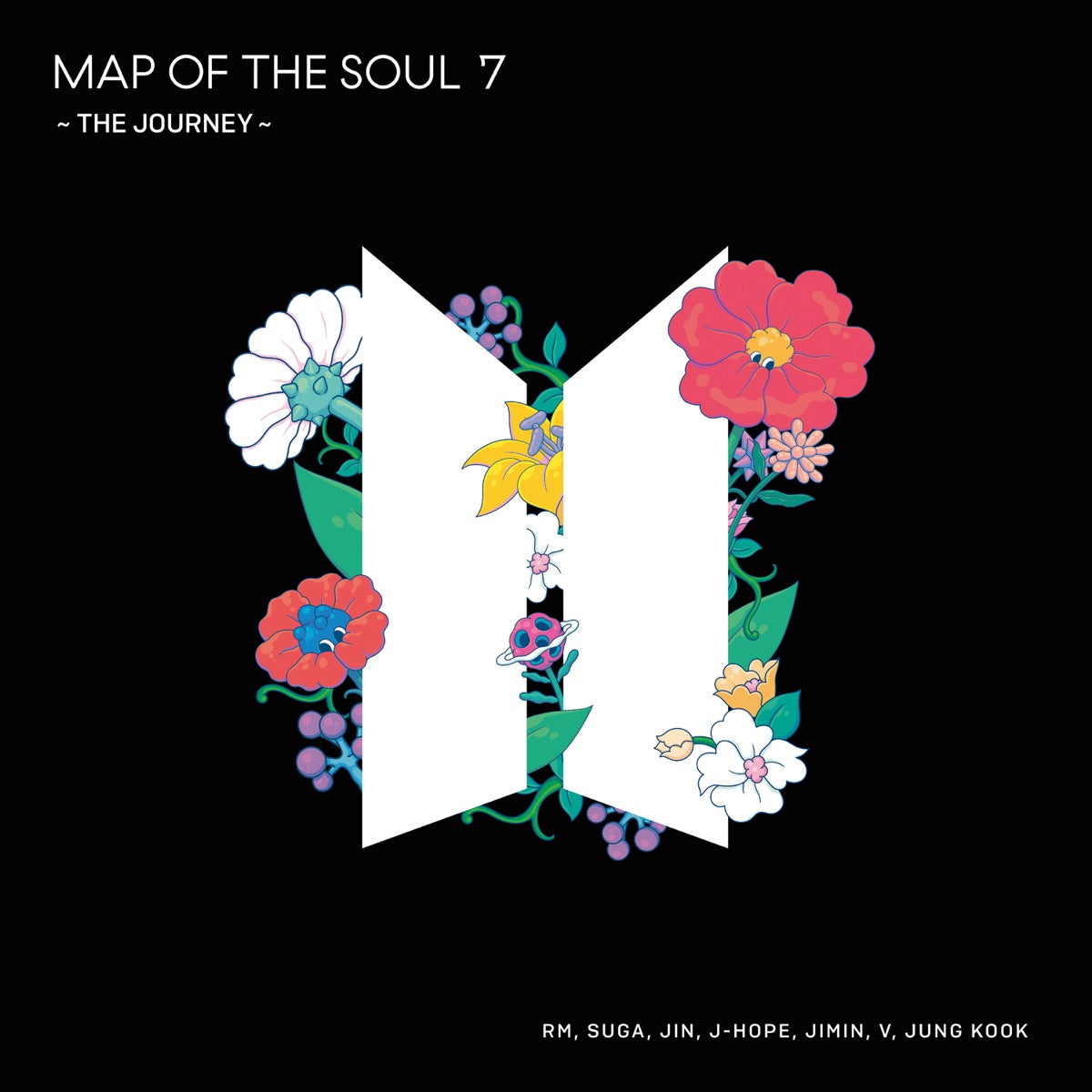 BTS — MAP OF THE SOUL : 7 ~ THE JOURNEY ~, CD album cover