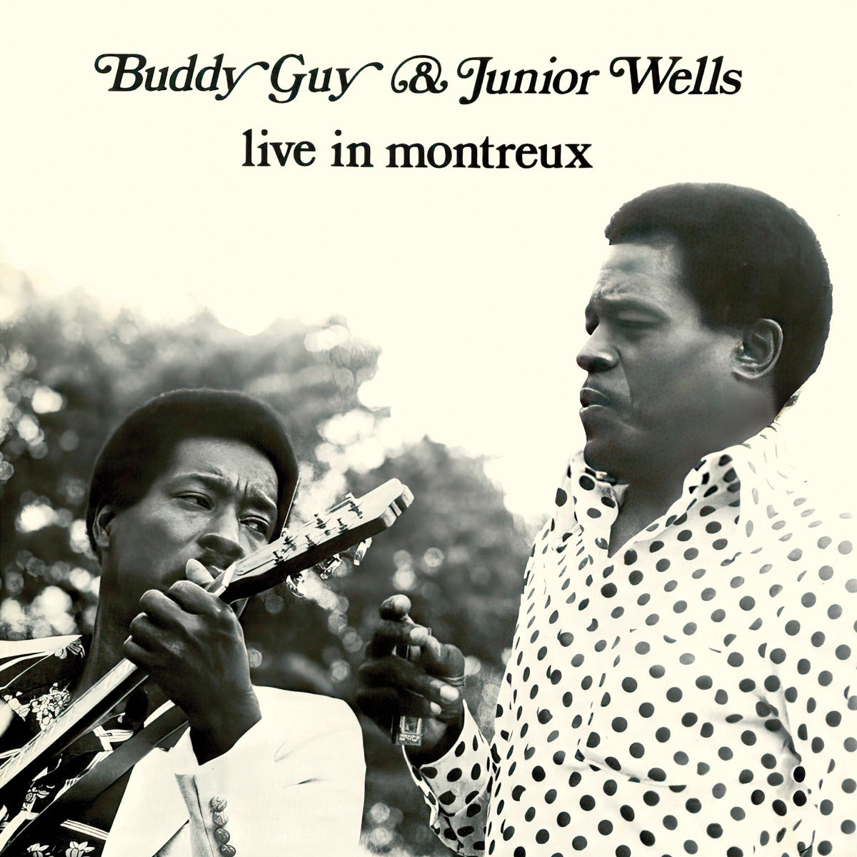 Buddy Guy & Junior Wells — Live In Montreux, vinyl LP album cover