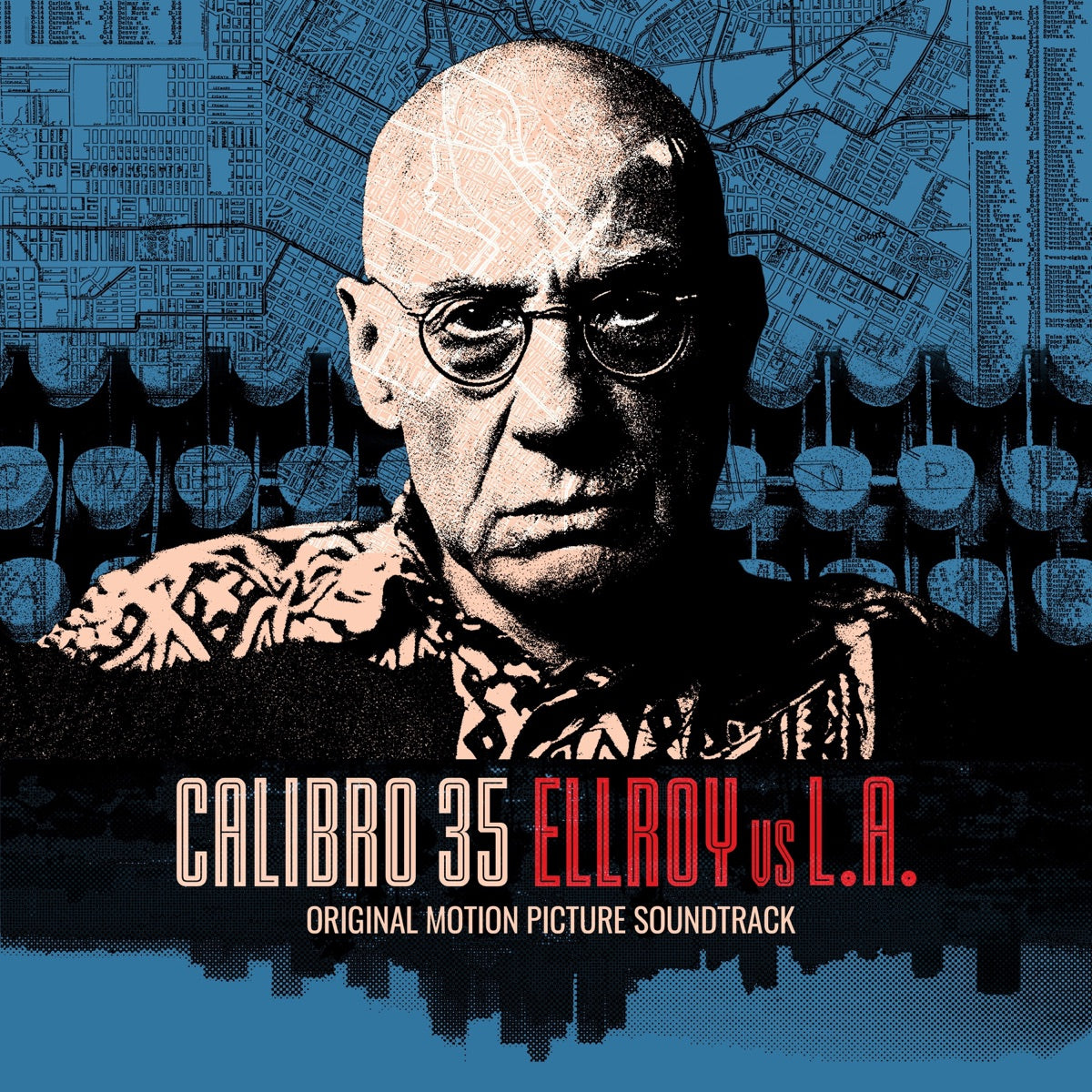 Calibro 35 — ELLROY vs L.A. (OST), vinyl LP album cover