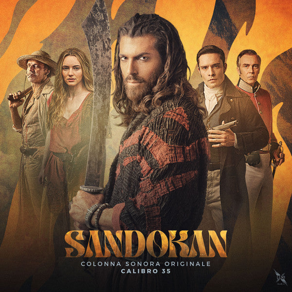 Calibro 35 — Sandokan Colonna Sonora Originale, vinyl LP album cover