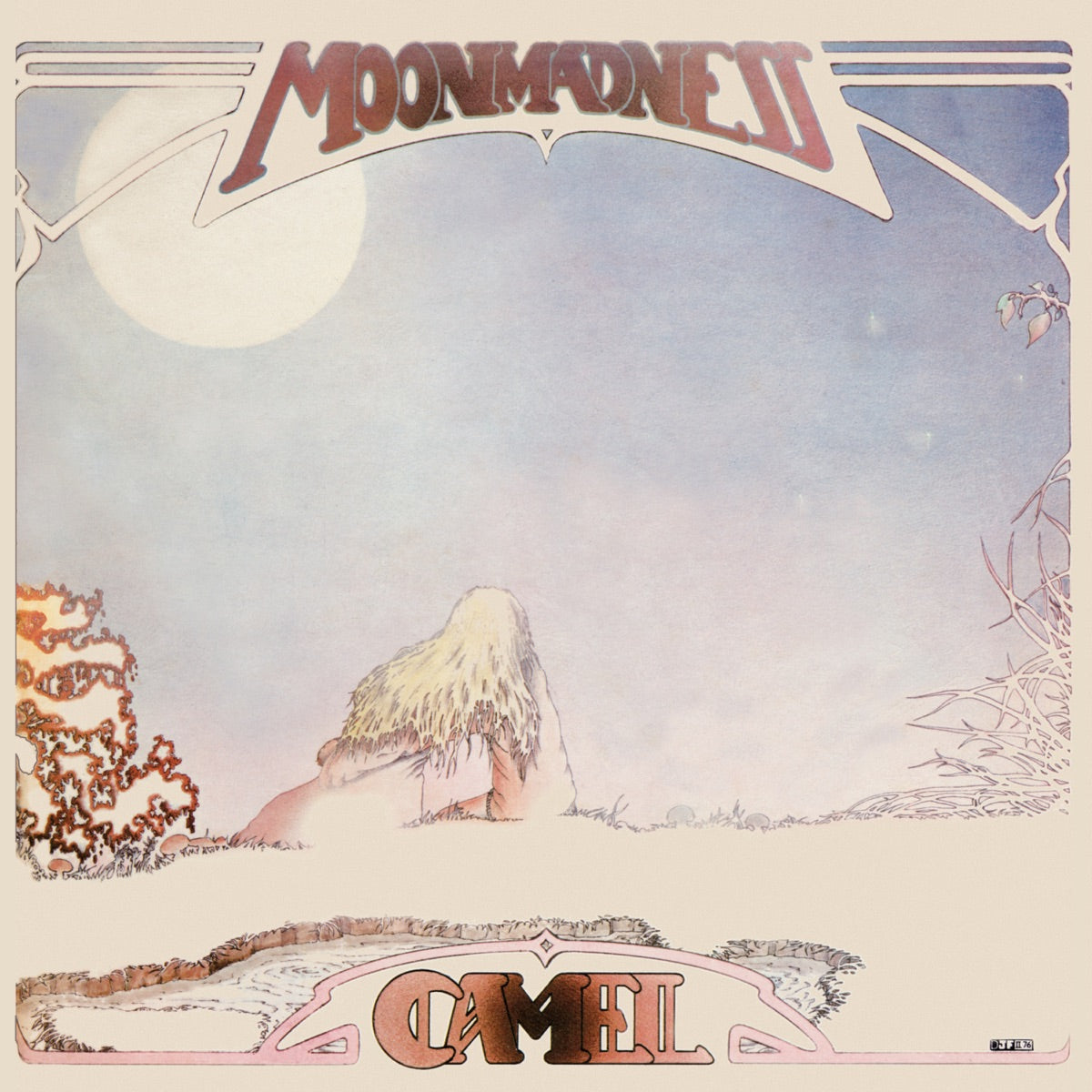 Camel — Moonmadness, vinyl LP album cover