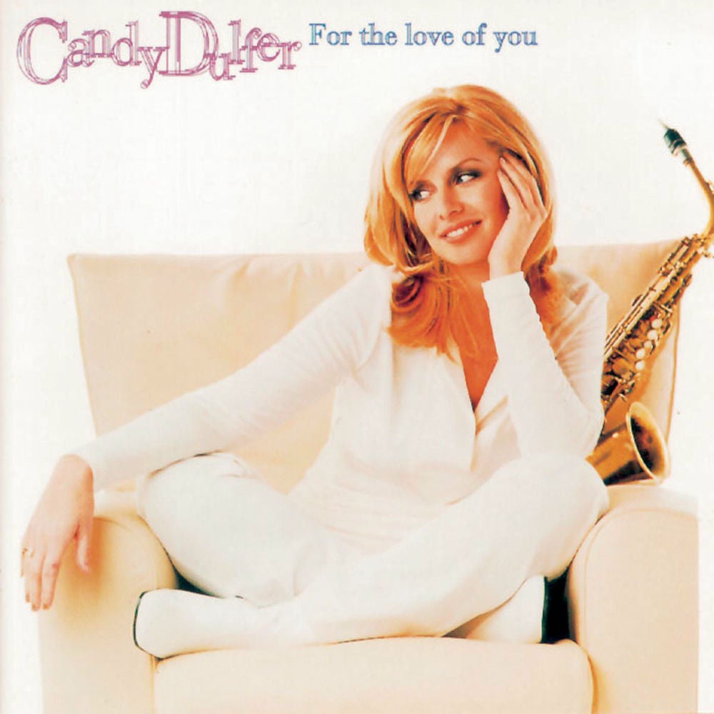 Candy Dulfer — For The Love Of You, vinyl LP album cover
