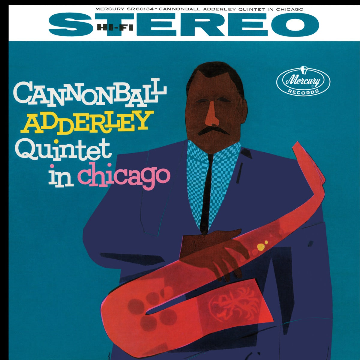 Cannonball Adderley Quintet — Cannonball Adderley Quintet In Chicago, vinyl LP album cover