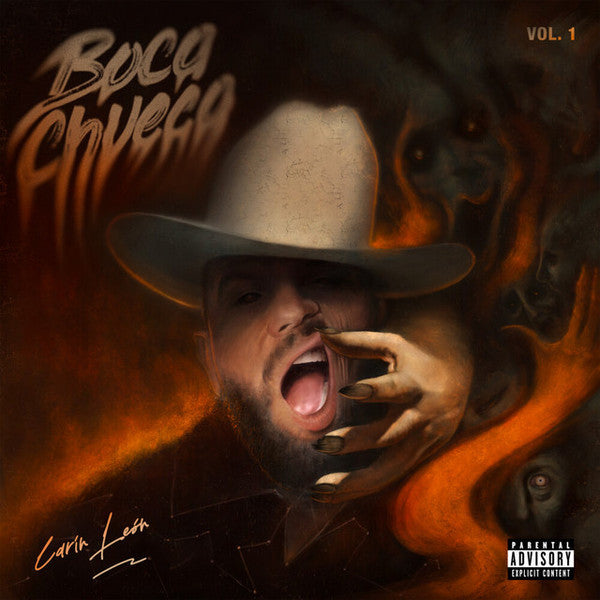Carin León — Boca Chueca, Vol. 1, vinyl LP album cover