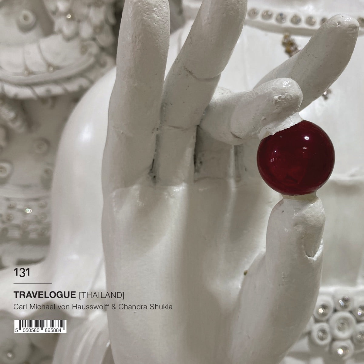 Carl Michael Von Hausswolff & Chandra Shukla — Travelogue: Thailand, CD album cover