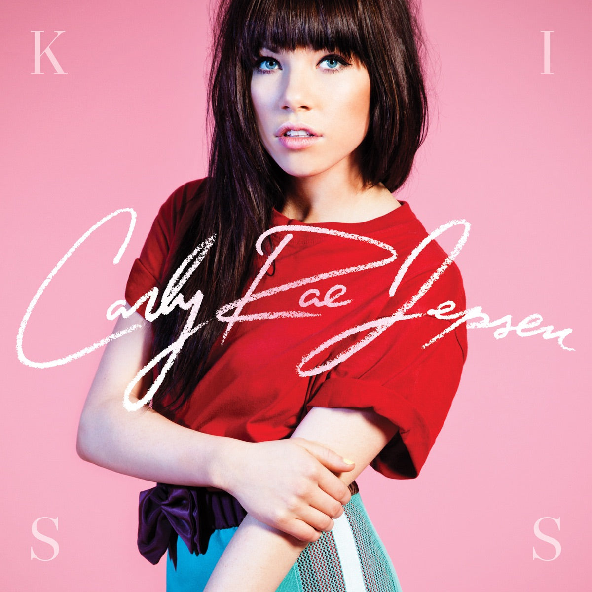 Carly Rae Jepsen — Kiss (Deluxe Version), vinyl LP album cover