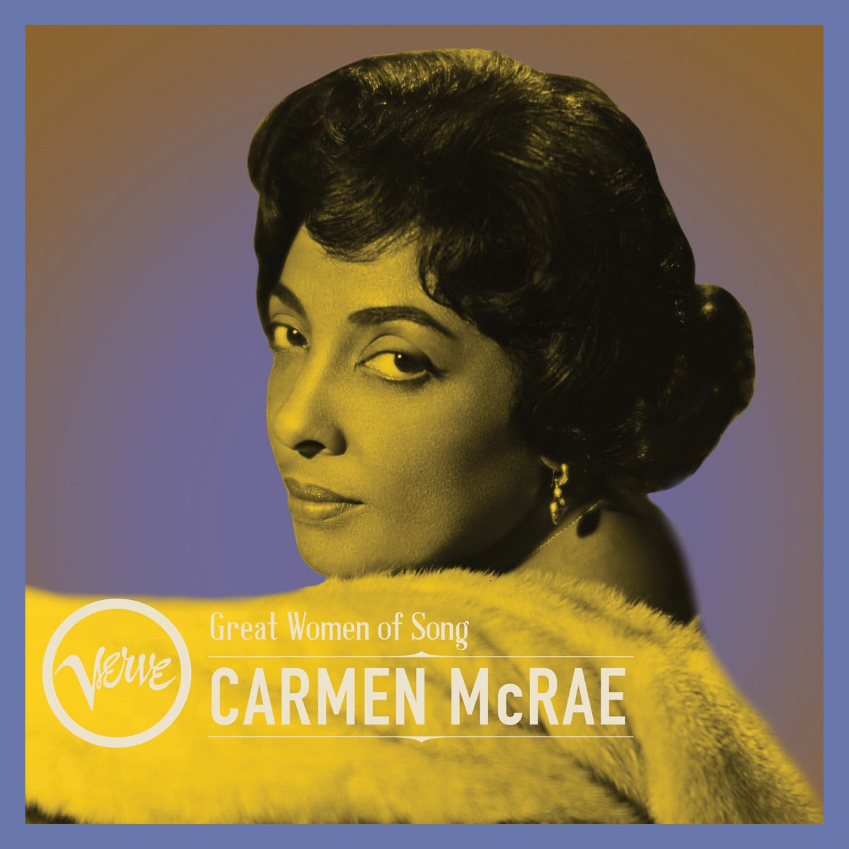 Carmen McRae — Great Women Of Song: Carmen McRae, vinyl LP album cover