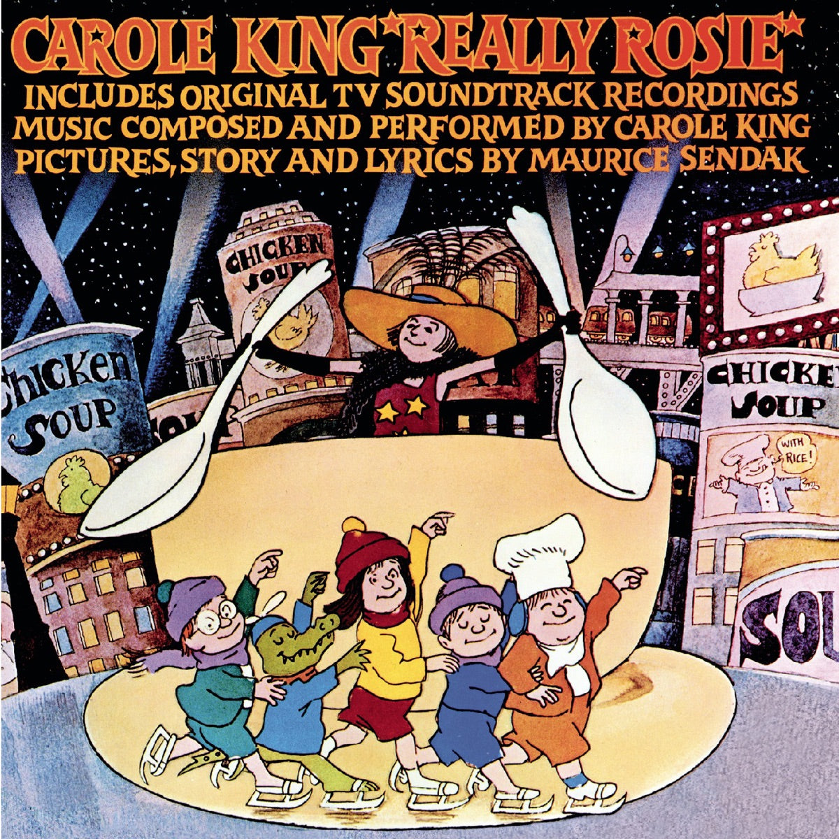 Carole King — Really Rosie, vinyl LP album cover