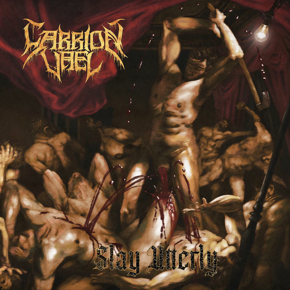 Carrion Vael — Slay Utterly, vinyl LP album cover