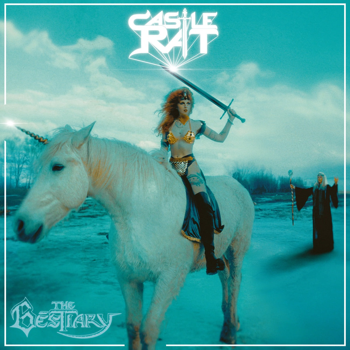 Castle Rat — The Bestiary, vinyl LP album cover
