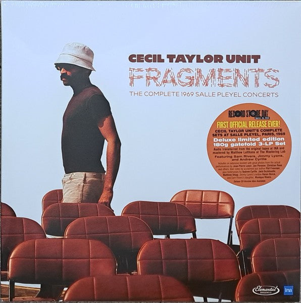 Cecil Taylor Unit — Fragments: The Complete 1969 Salle Pleyel Concerts, vinyl LP album cover