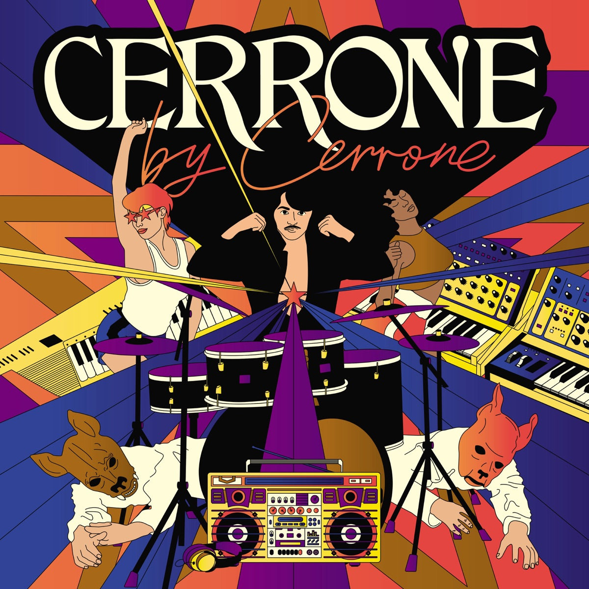 Cerrone — Cerrone by Cerrone, vinyl LP album cover