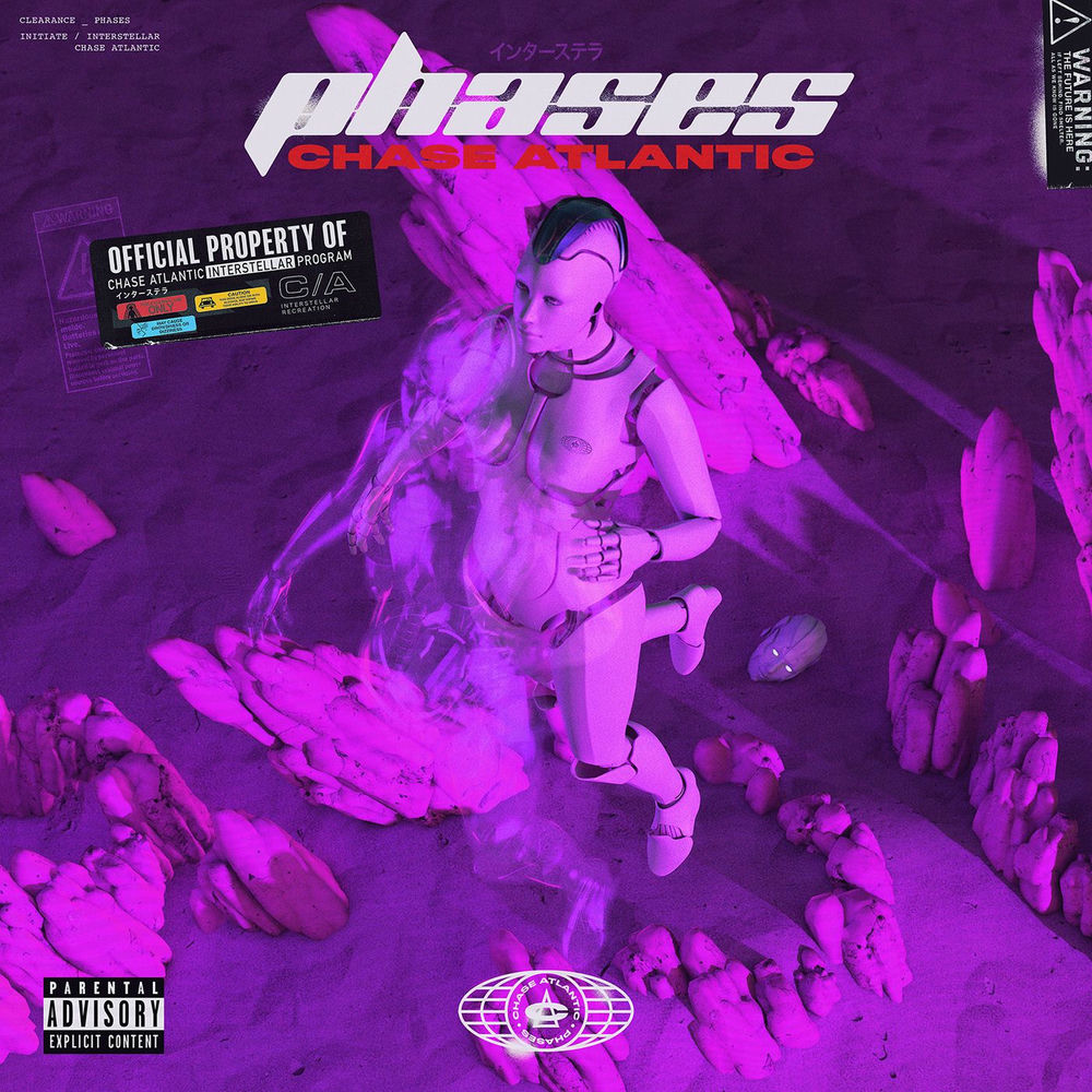 Chase Atlantic — PHASES, vinyl LP album cover