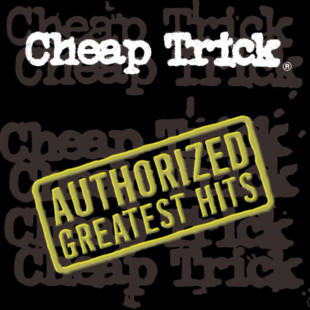 Cheap Trick — Authorized Greatest Hits, vinyl LP album cover