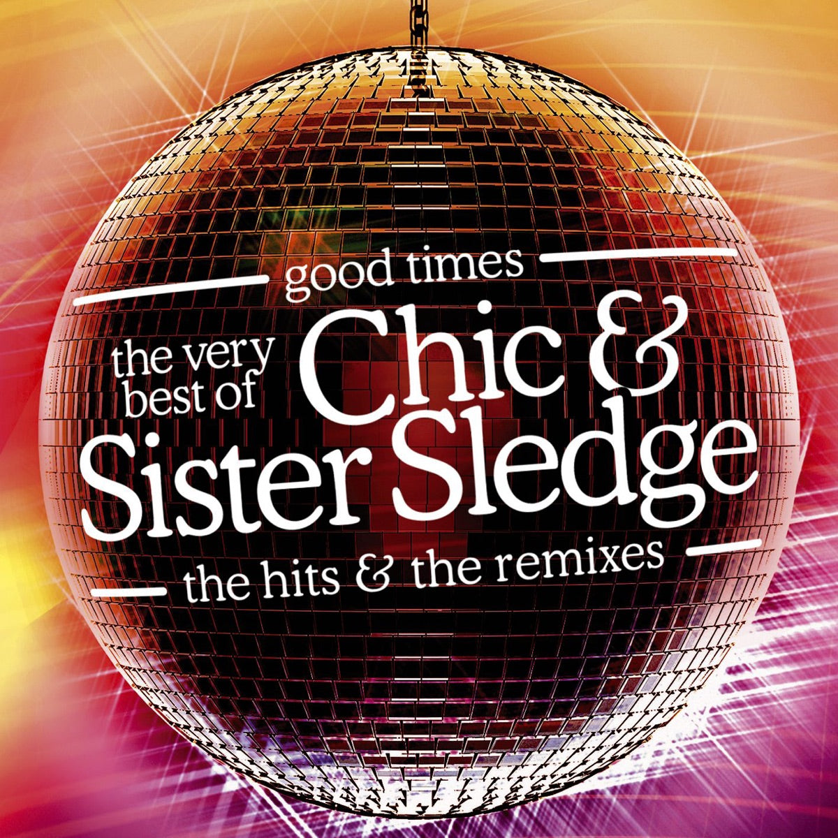 Chic — Good Times: The Very Best of Chic & Sister Sledge, 7-inch vinyl single album cover