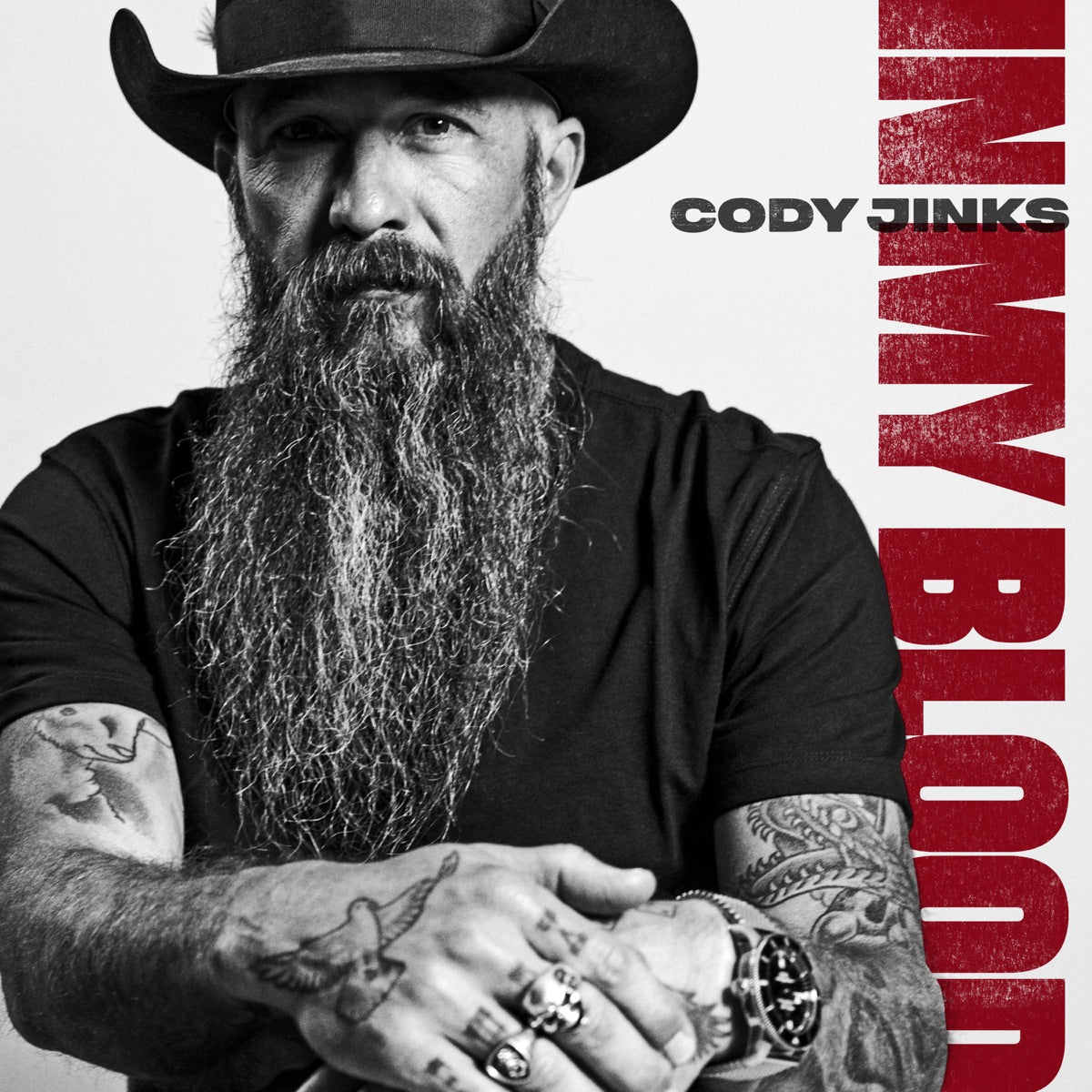 Cody Jinks — In My Blood, vinyl LP album cover