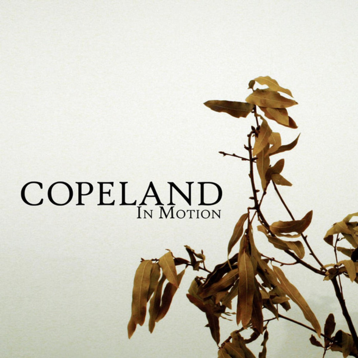 Copeland — In Motion, vinyl LP album cover