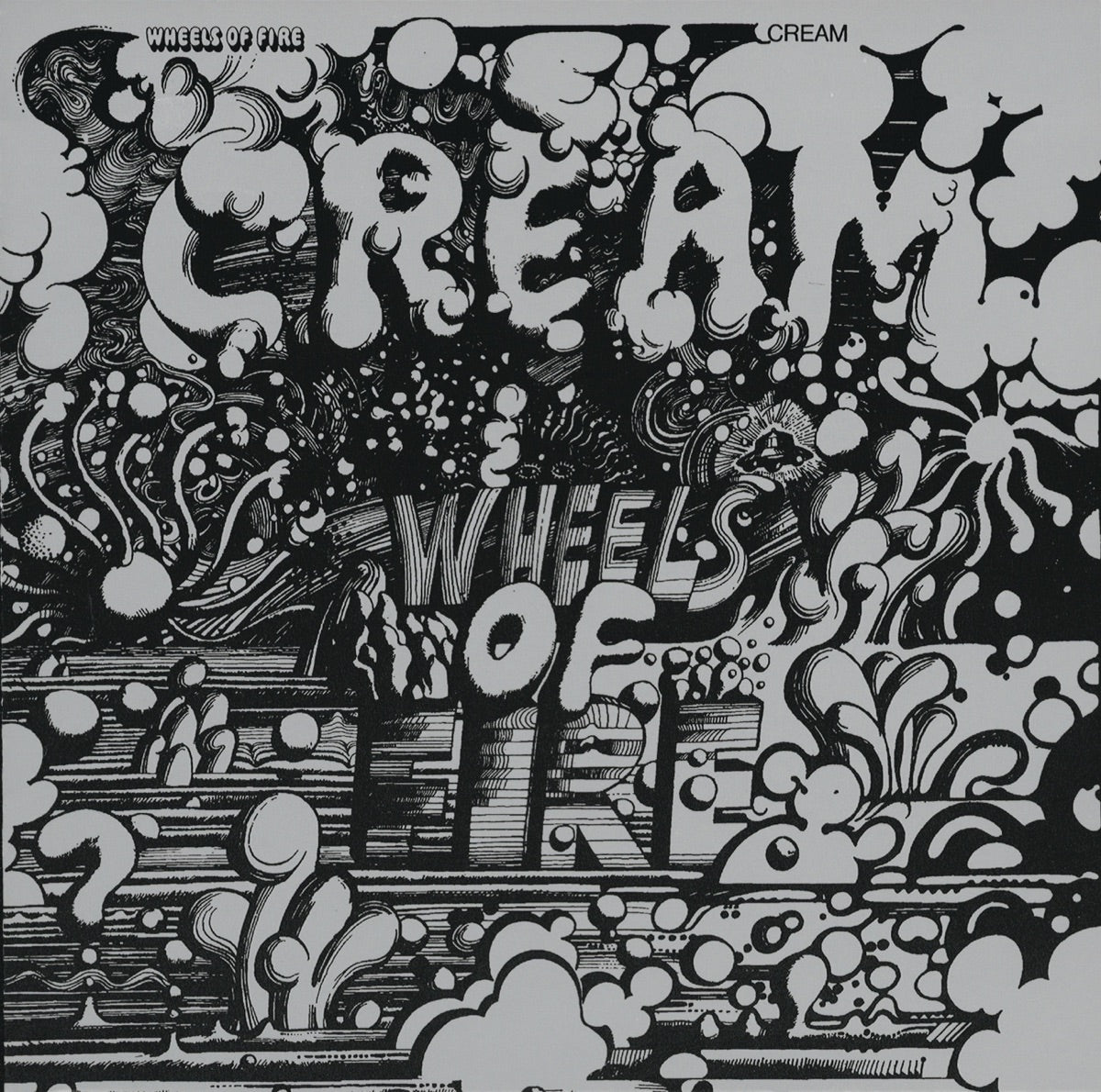 Cream — Wheels of Fire, CD album cover