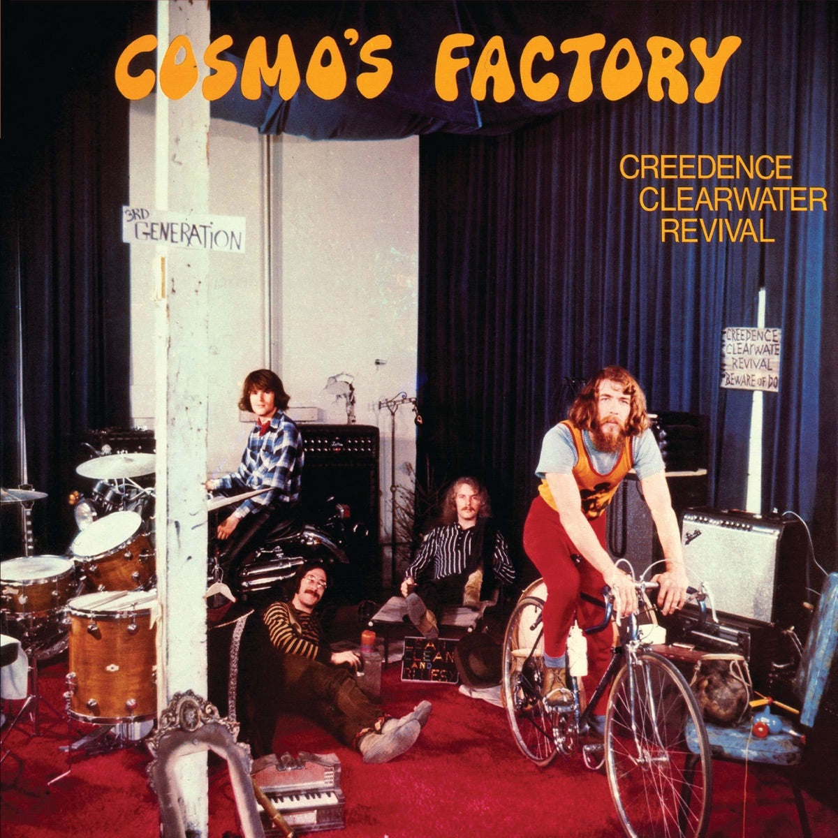 Creedence Clearwater Revival — Cosmo's Factory, vinyl LP album cover