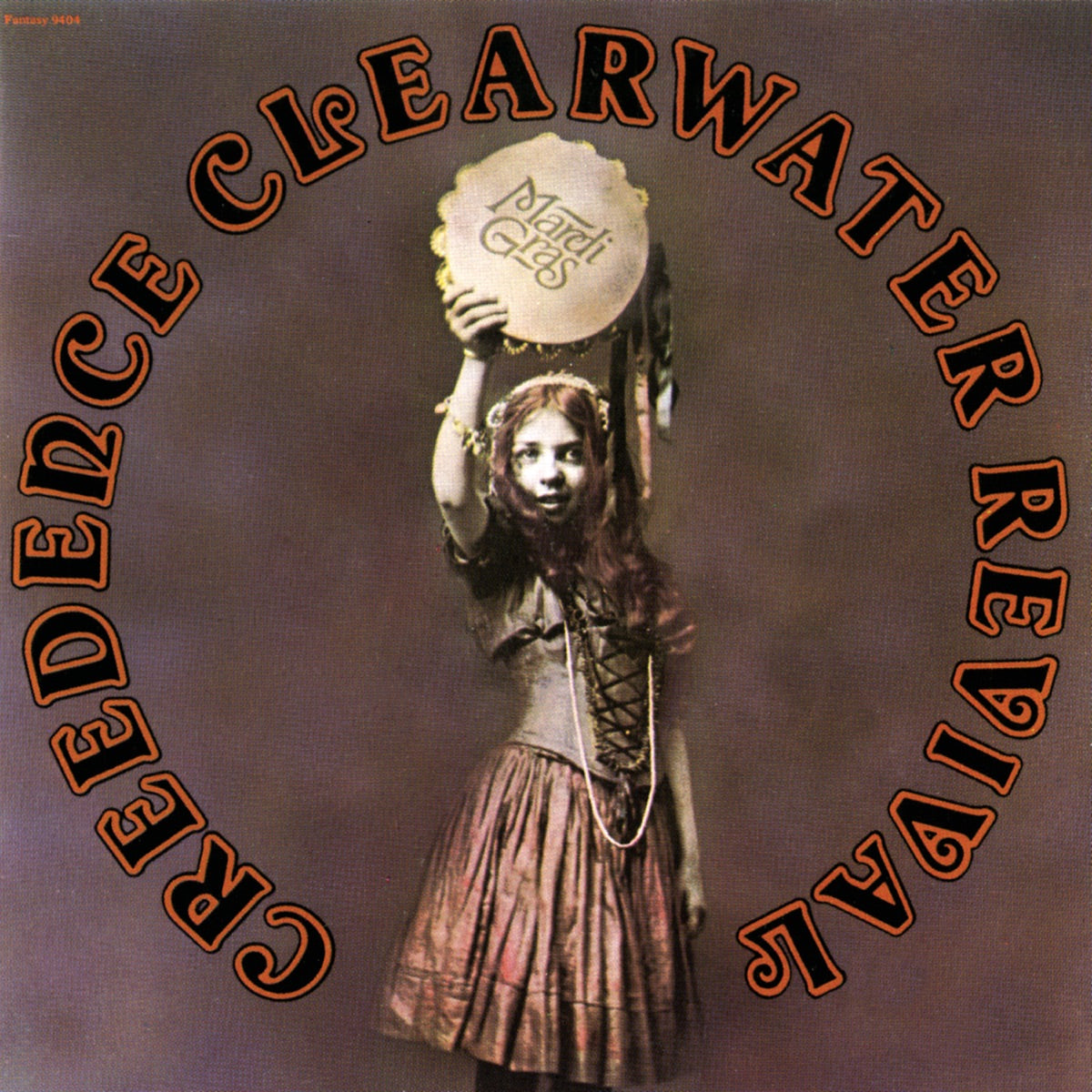 Creedence Clearwater Revival — Mardi Gras, vinyl LP album cover