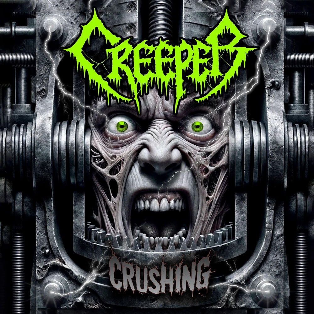 Creeper — CRUSHING, vinyl LP album cover