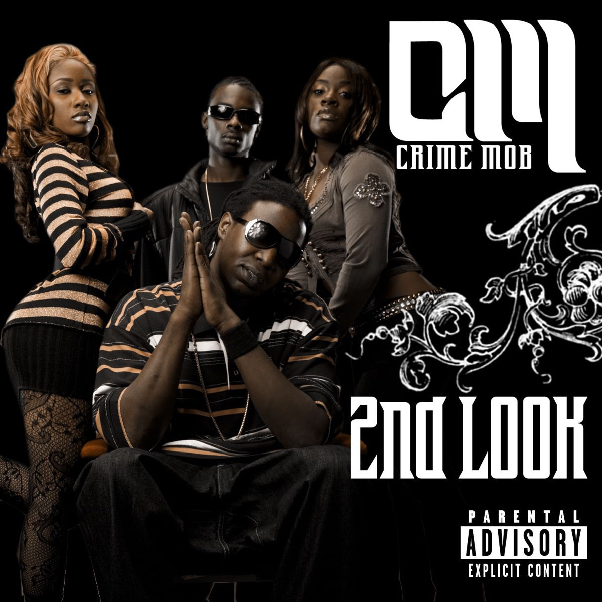 Crime Mob — 2nd Look - EP, vinyl LP album cover