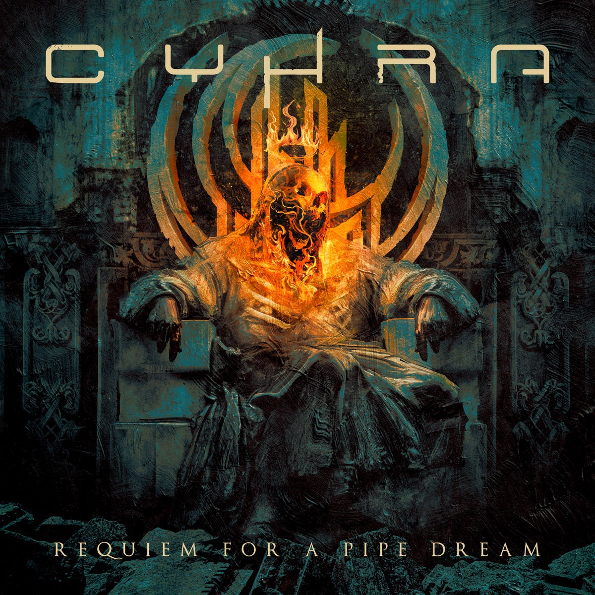 Cyhra — Requiem For A Pipe Dream, CD album cover