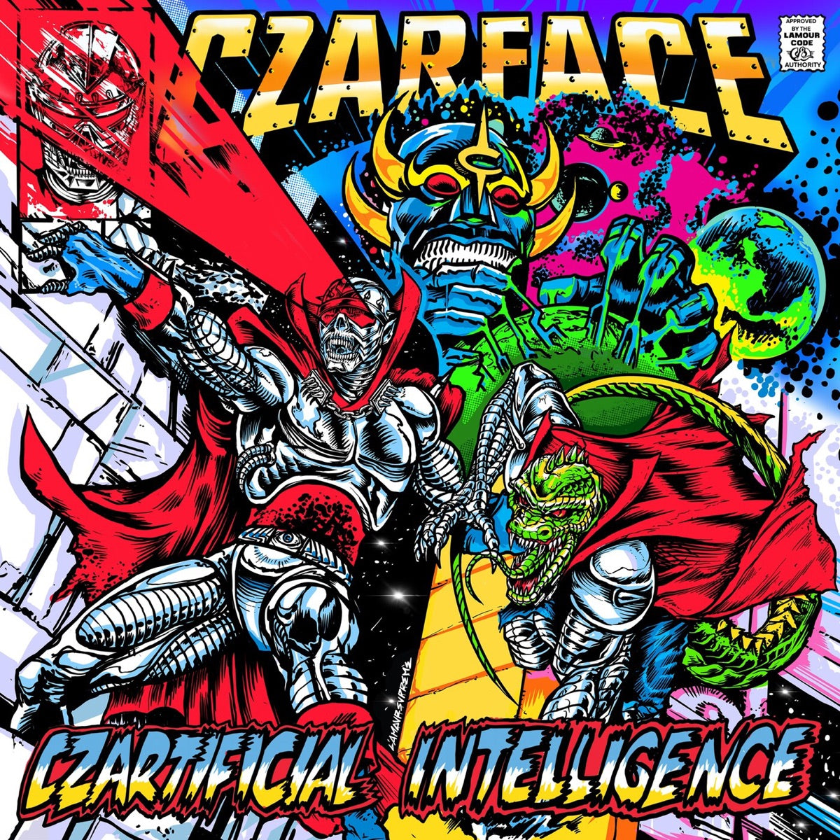 CZARFACE — Czartificial Intelligence (Edited), vinyl LP album cover