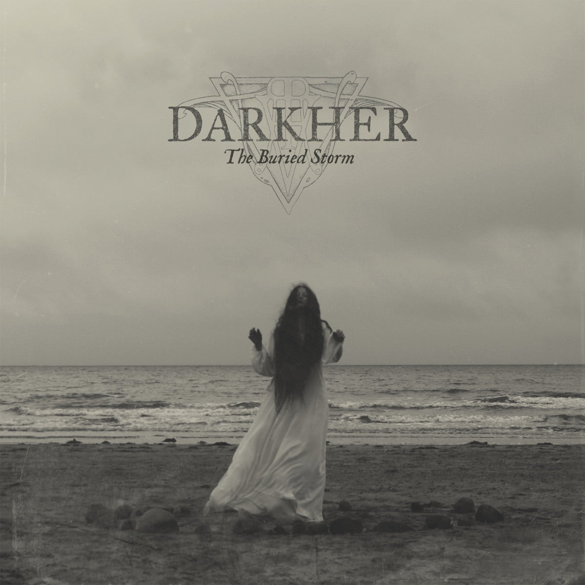 Darkher — The Buried Storm, vinyl LP album cover