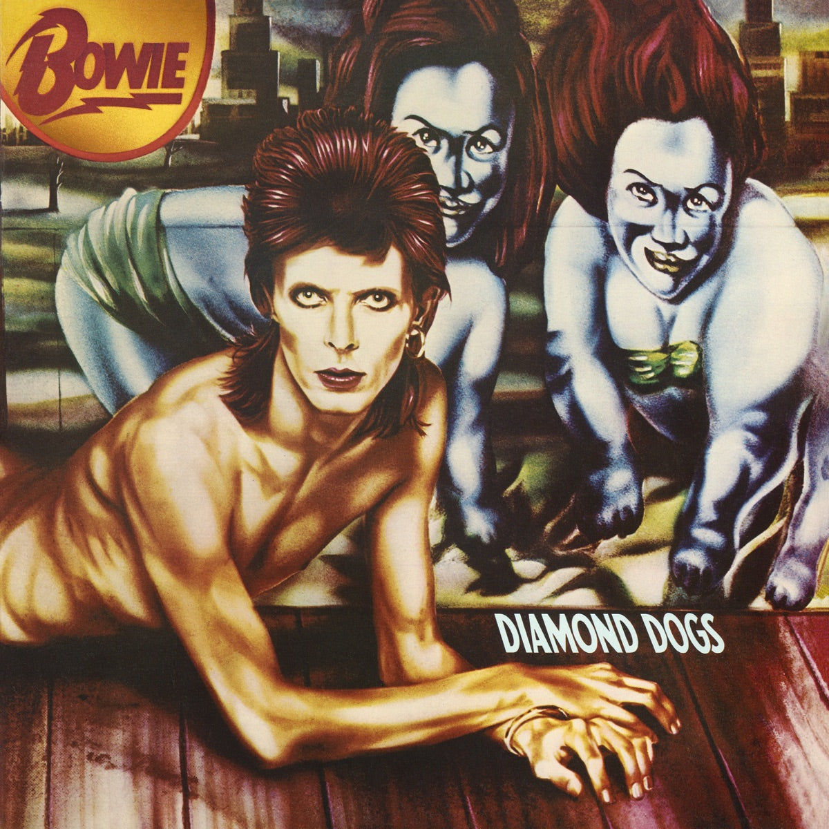 David Bowie — Diamond Dogs (2016 Remaster), vinyl LP album cover