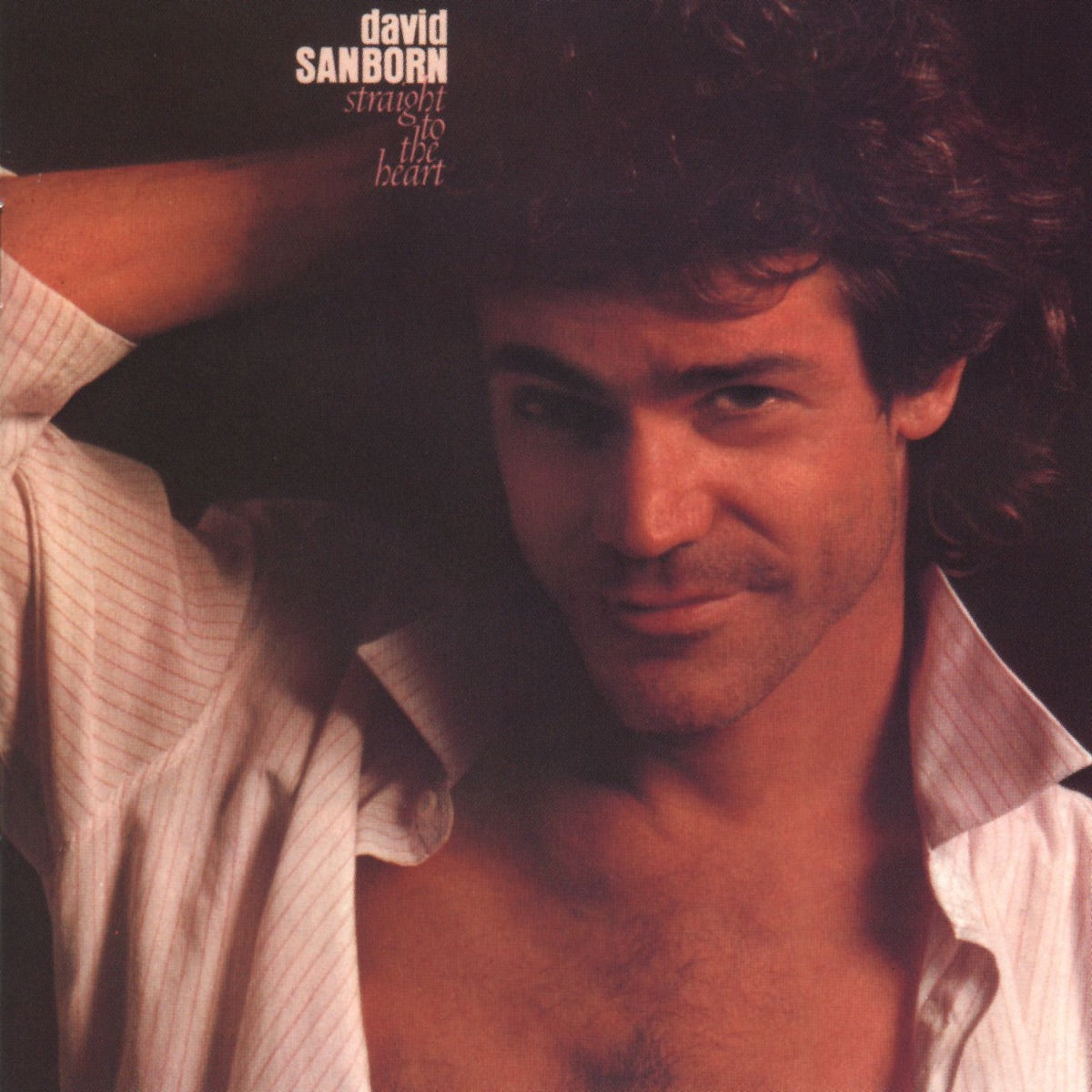 David Sanborn — Straight to the Heart (Live), vinyl LP album cover