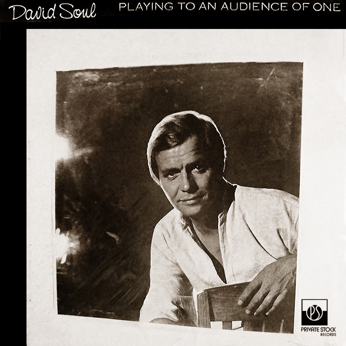 David Soul — Playing to an Audience of One, vinyl LP album cover