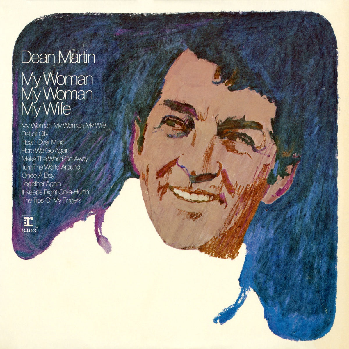 Dean Martin — My Woman, My Woman, My Wife, vinyl LP album cover