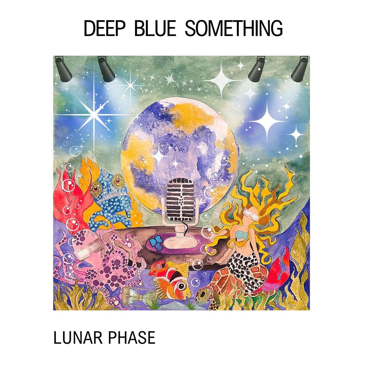Deep Blue Something — Lunar Phase, vinyl LP album cover