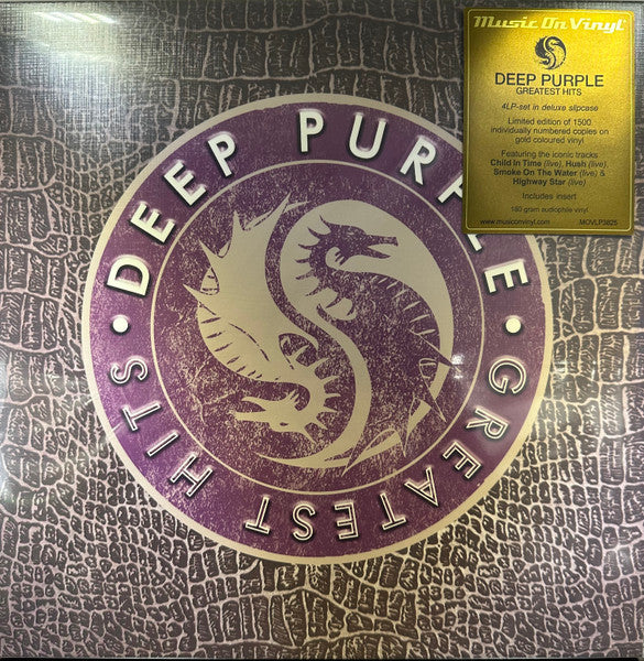 Deep Purple — Greatest Hits, vinyl LP album cover