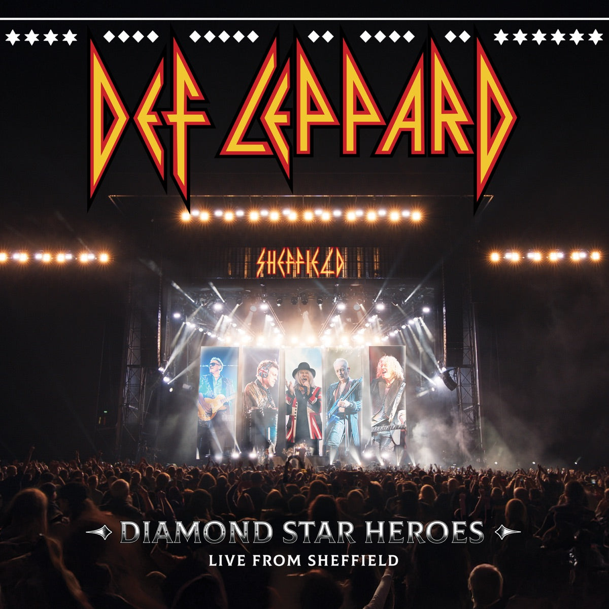 Def Leppard — Diamond Star Heroes Live From Sheffield (Live), CD album cover