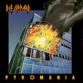 Def Leppard — Pyromania, vinyl LP album cover