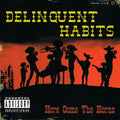 Delinquent Habits — Here Come The Horns, vinyl LP album cover
