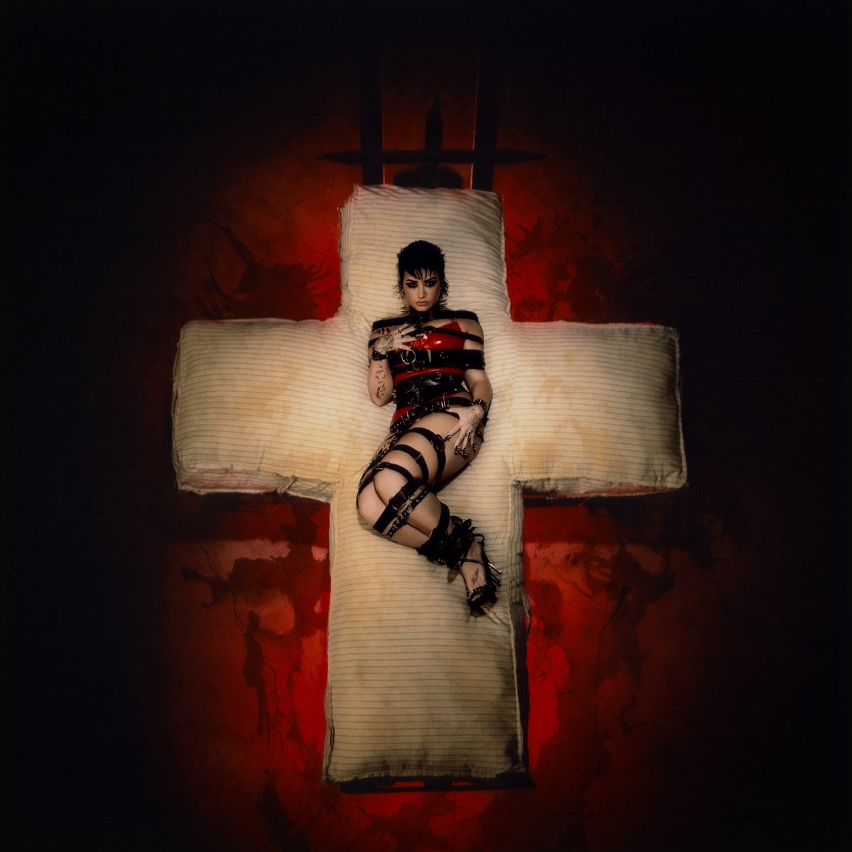Demi Lovato — HOLY FVCK, vinyl LP album cover