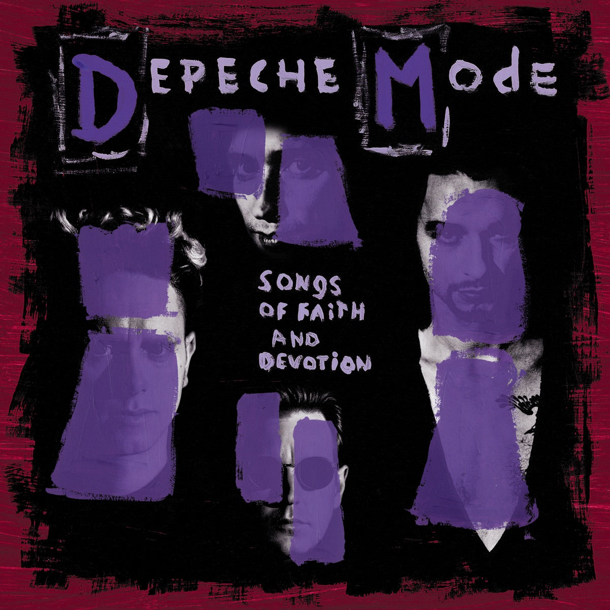 Depeche Mode — Songs of Faith and Devotion (Deluxe), vinyl LP album cover