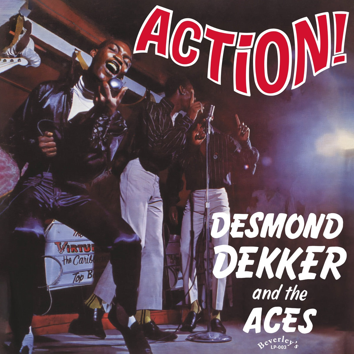 Desmond Dekker & The Aces — Action! (Bonus Tracks Edition), vinyl LP album cover