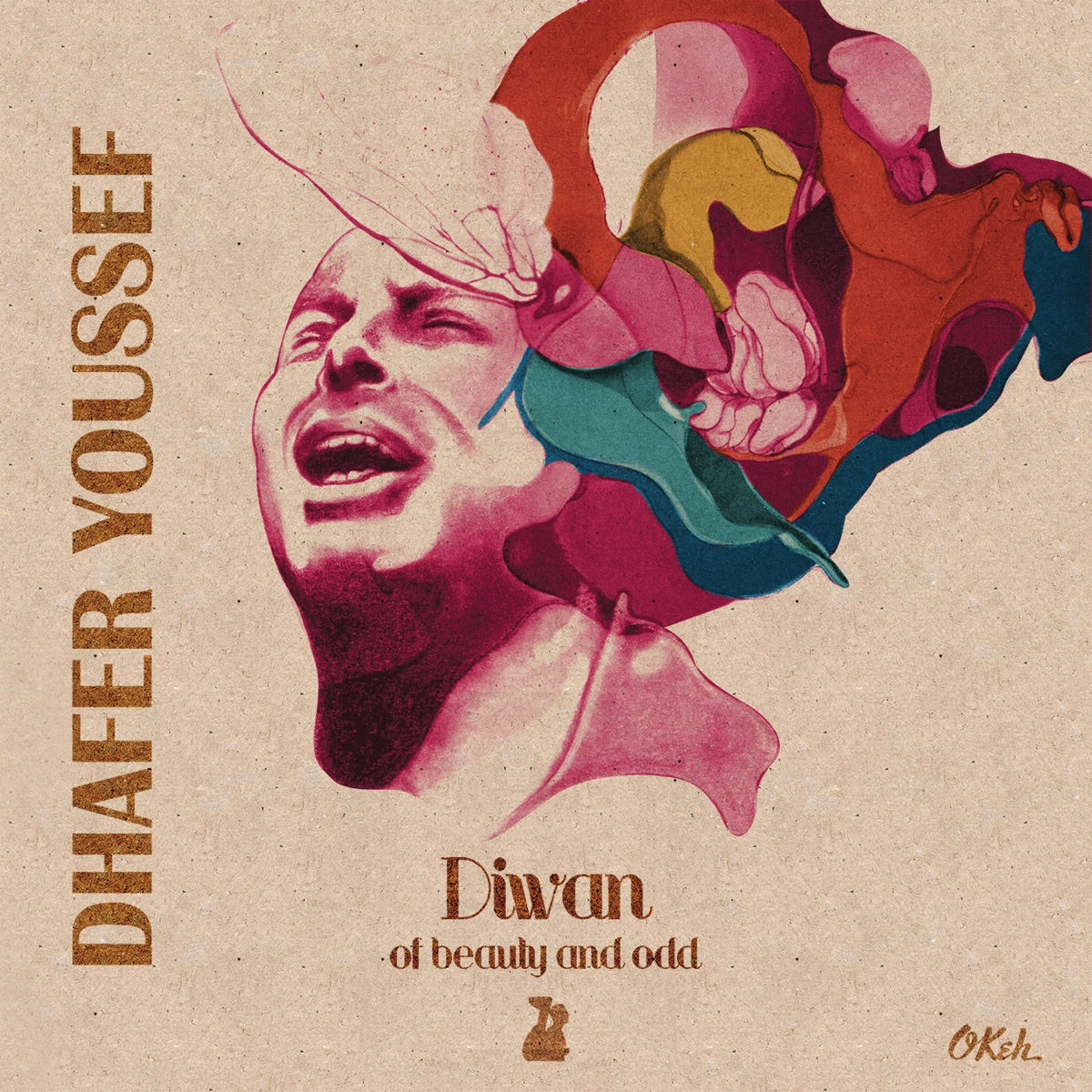 Dhafer Youssef — Diwan of Beauty and Odd, vinyl LP album cover