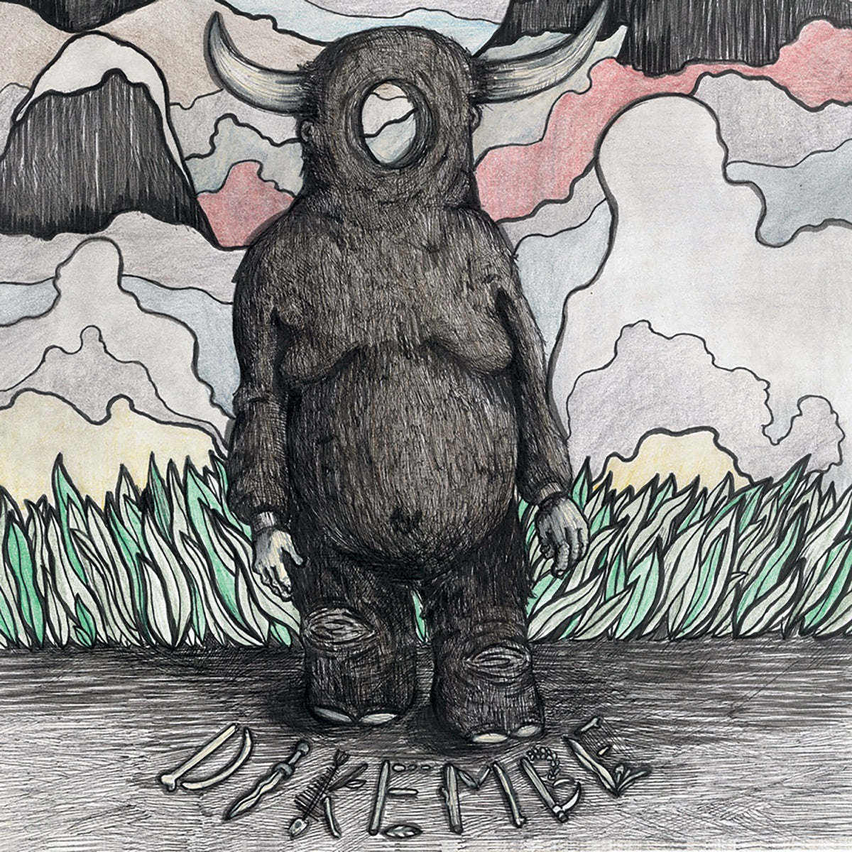 Dikembe — Mediumship, vinyl LP album cover