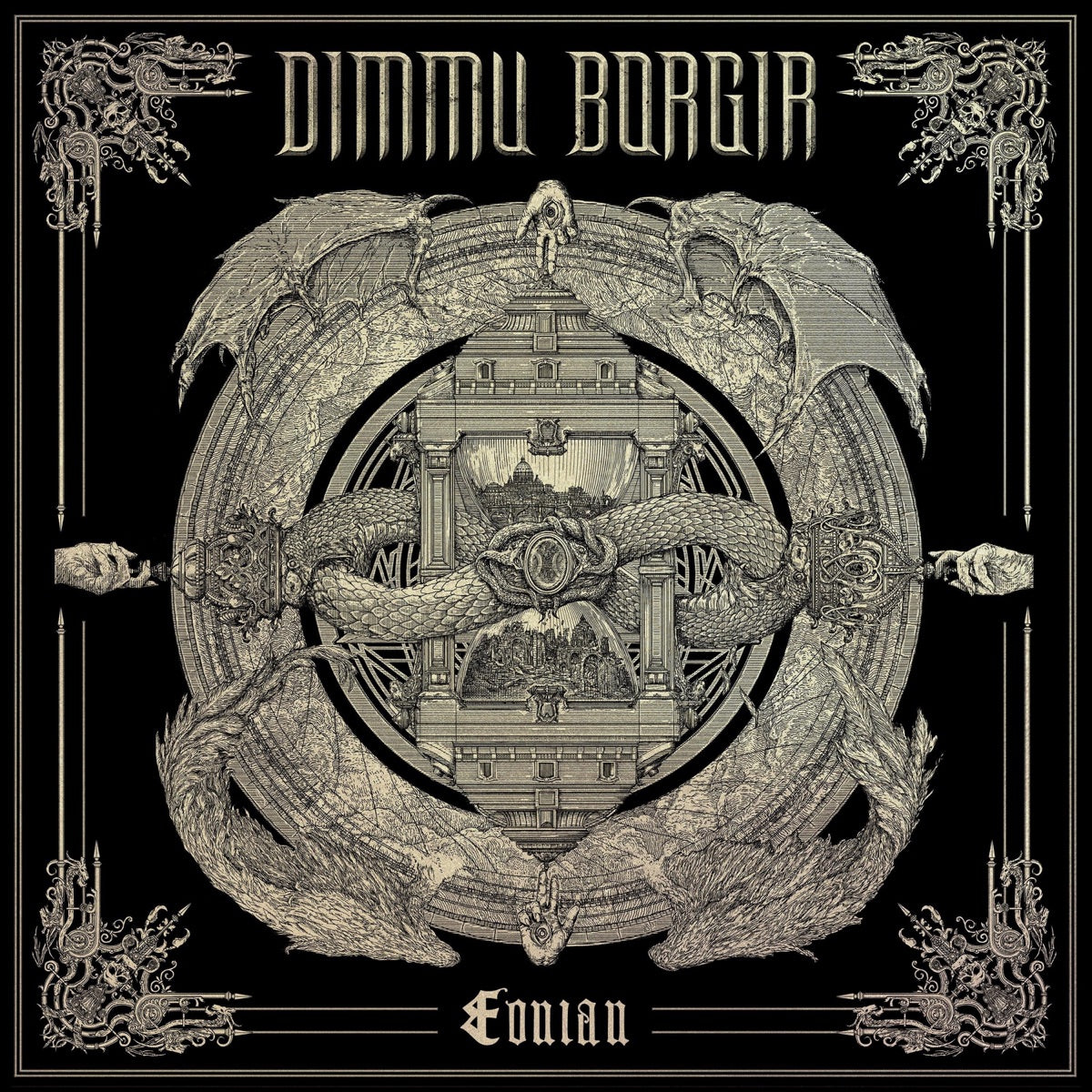 Dimmu Borgir — Eonian, vinyl LP album cover