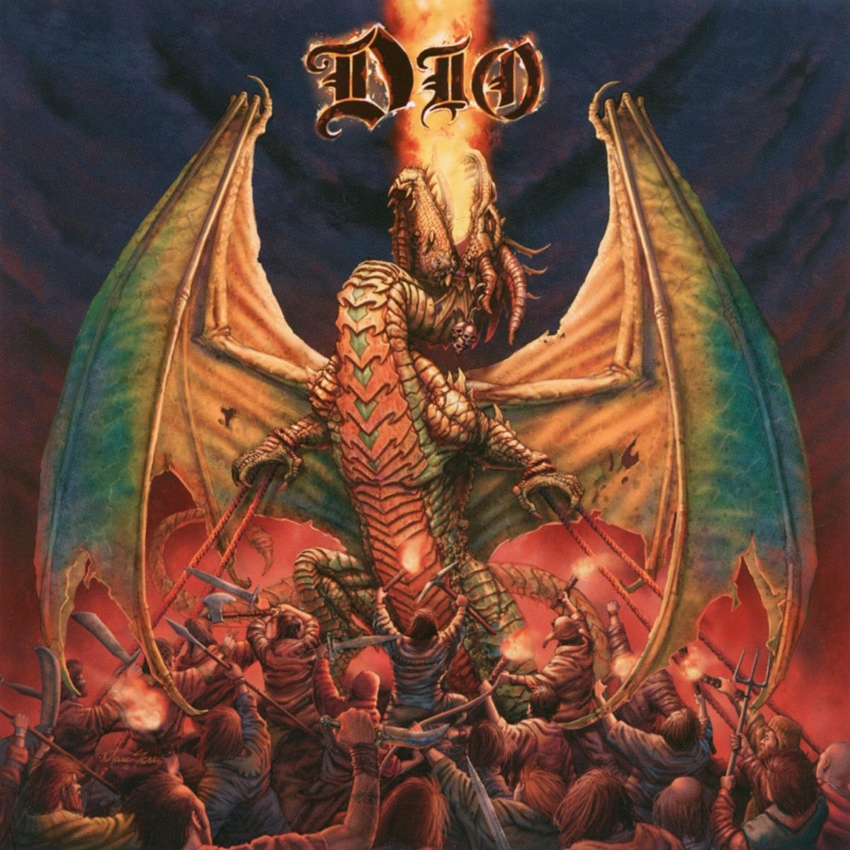 Dio — Killing the Dragon (Deluxe Edition) [Remastered], vinyl LP album cover