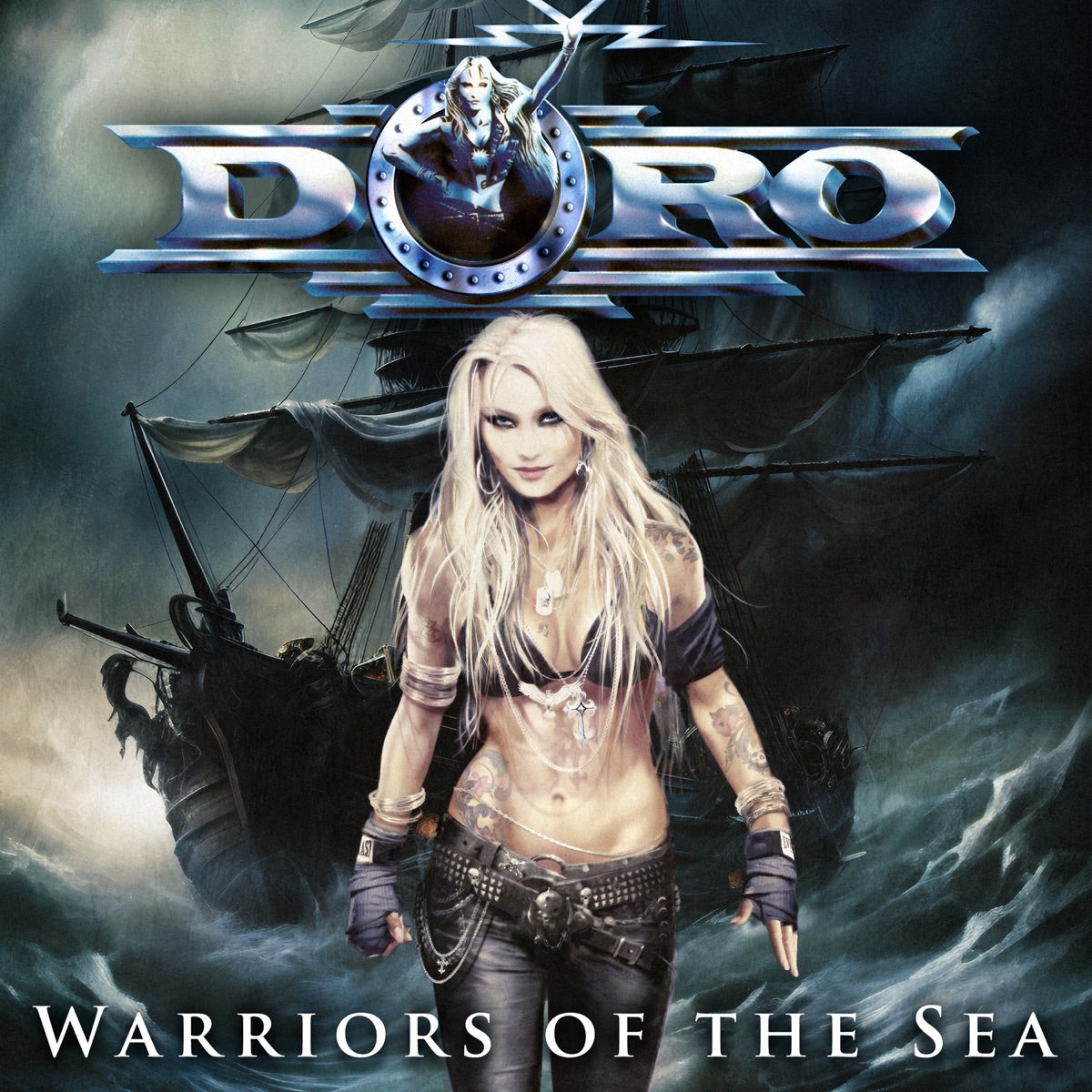 Doro — Warriors Of The Sea, vinyl LP album cover