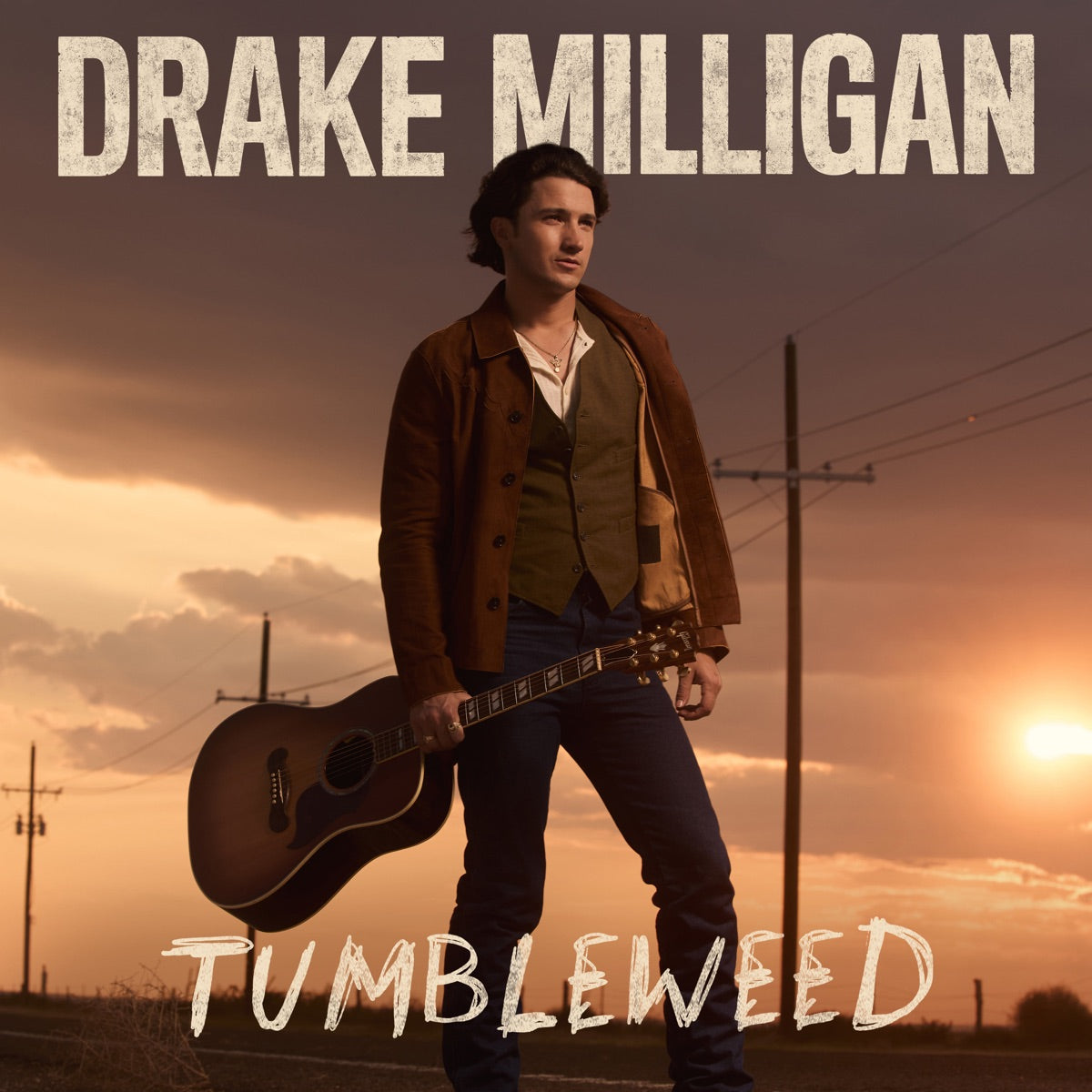 Drake Milligan — Tumbleweed, vinyl LP album cover