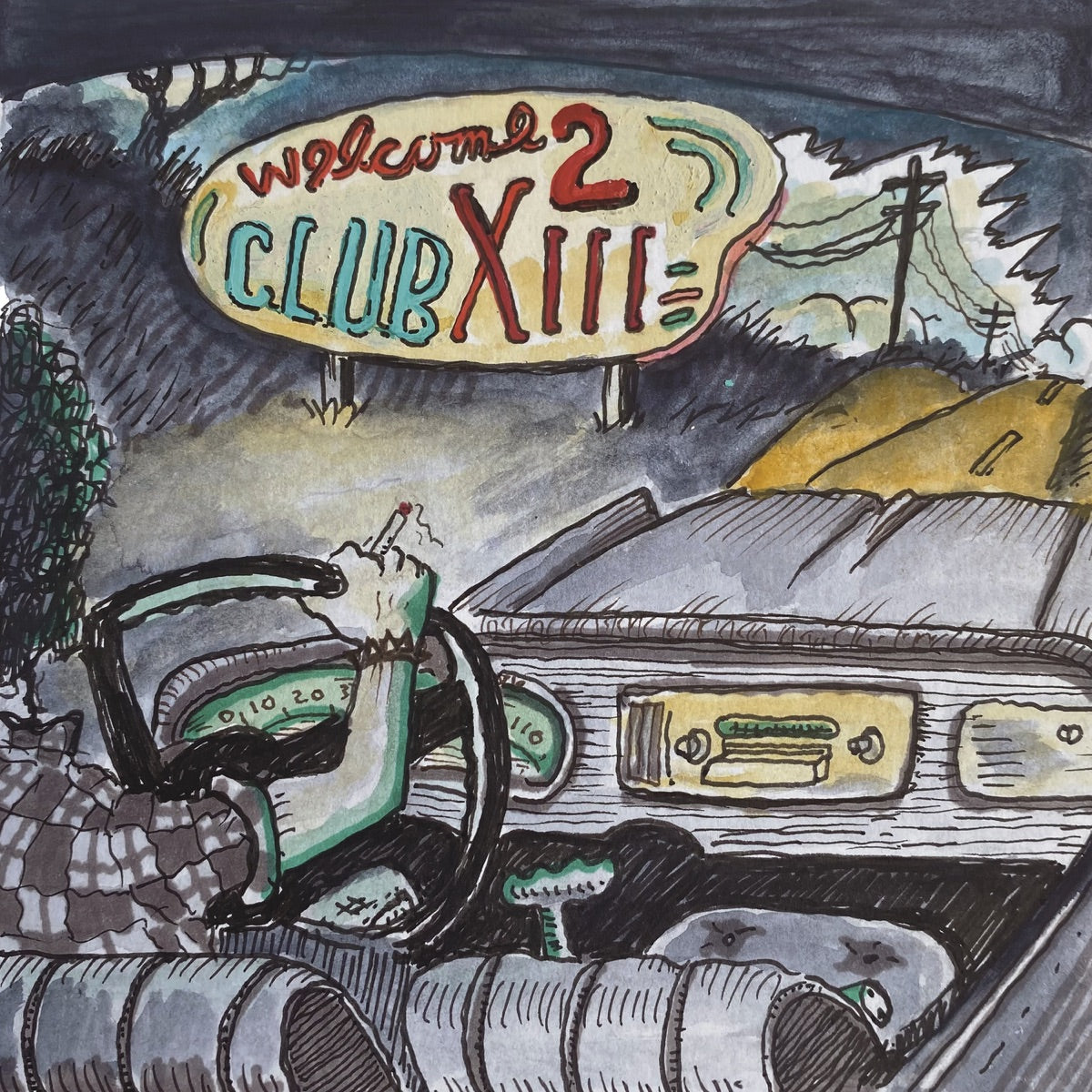 Drive-By Truckers — Welcome 2 Club XIII, vinyl LP album cover